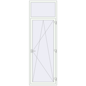 Kopen Balkondeuren 860x2630 mm KORSA STANDARD (REHAU Euro 70) BALKON DOOR