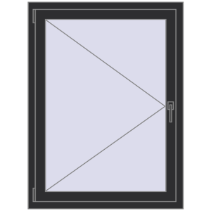 Kopen Omdraaien 900x1200 mm KORSA ENERGY-SAVING (REHAU SYNEGO MD)