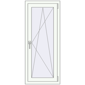 Kopen Omdraaien 490x1290 mm KORSA OPTIMUM 70 (REHAU Euro 70)