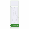 Prijzen Balkondeuren 800x2530 mm KORSA STANDARD (REHAU Euro 70) BALKON DOOR RAL 9016 Traffic white two-sided. Prijs: 823.07 EUR