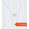 Prijzen Omdraaien 1300x1500 mm KORSA ENERGY-SAVING (REHAU SYNEGO MD) RAL 9016 Traffic white two-sided. Prijs: 1 172.94 EUR