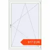 Prijzen Omdraaien 1200x1800 mm KORSA ENERGY-SAVING (REHAU SYNEGO MD) RAL 9016 Traffic white two-sided. Prijs: 916.56 EUR