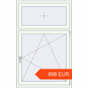 Prijzen Omdraaien 1000x1550 mm KORSA ENERGY-SAVING (REHAU SYNEGO MD) RAL 9016 Traffic white two-sided. Prijs: 898.35 EUR