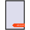 Prijzen Omdraaien 1000x1500 mm KORSA OPTIMUM 70 (REHAU Euro 70) ANTHRACITE_GREY_GLATT two-sided. Prijs: 484.9 EUR