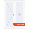 Prijzen Omdraaien 1300x1800 mm KORSA OPTIMUM 70 (REHAU Euro 70) RAL 9016 Traffic white two-sided. Prijs: 903.93 EUR