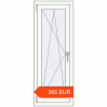 Prijzen Omdraaien 490x1290 mm KORSA OPTIMUM 70 (REHAU Euro 70) RAL 9016 Traffic white two-sided. Prijs: 364.74 EUR