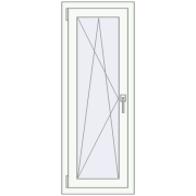 KORSA BRILLANT (REHAU Brillant) 490x1290 mm KORSA BRILLANT (REHAU Brillant) 490x1290 mm