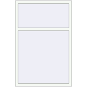 KORSA ENERGY-SAVING with aluminum overlays (REHAU SYNEGO MD) 1000x1500 mm