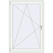 KORSA ABSOLUTE (REHAU GENEO) 1000x1500 mm