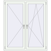 KORSA ABSOLUTE (REHAU GENEO) 1300x1500 mm KORSA ABSOLUTE (REHAU GENEO) 1300x1500 mm