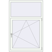 KORSA ABSOLUTE (REHAU GENEO) 1000x1500 mm